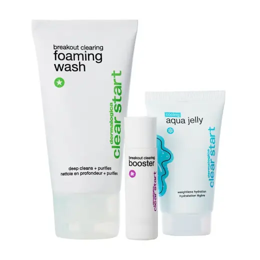 Dermalogica Breakout Clearing Kit - Travel Sized - 3 Step Routine - Face the Future