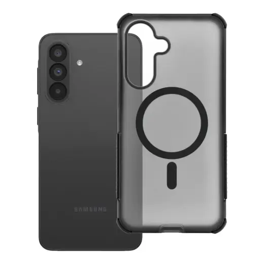 Forcell F-Protect BumperX Premium phone case with MagSafe support for Samsung Galaxy A37 (A376) black