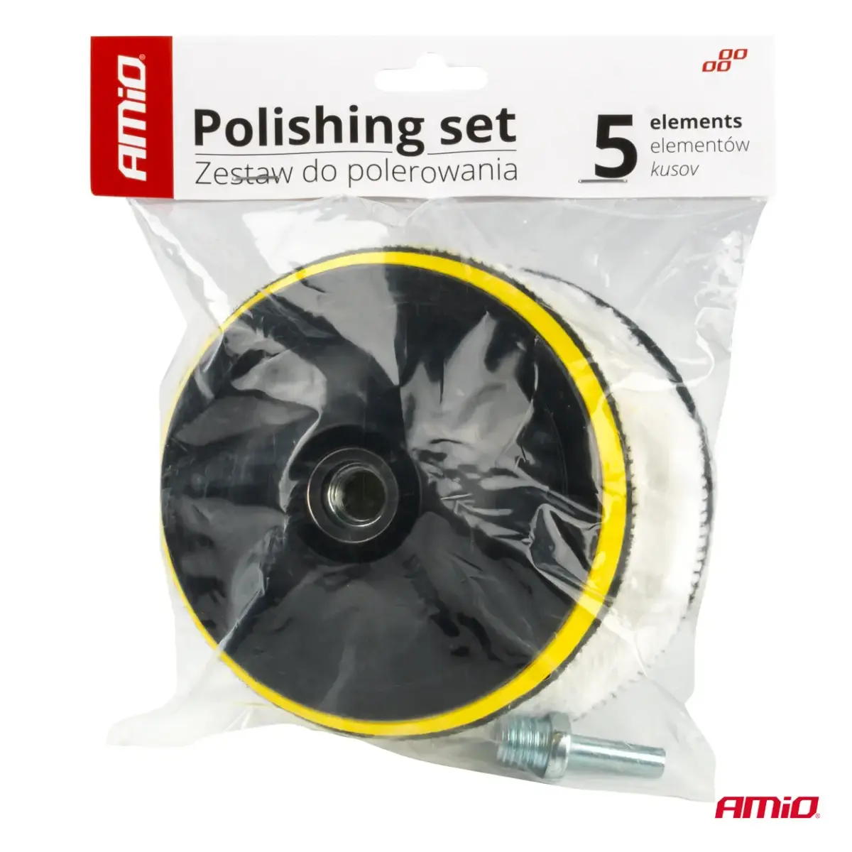Wool Polishing Pads Set 5 pcs