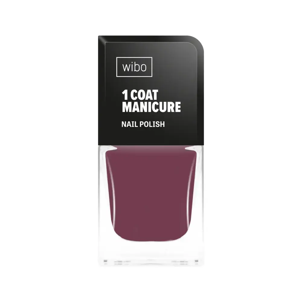 Wibo, 1 Coat Manicure, Glossy, Nail Polish, 14, 8.5 ml