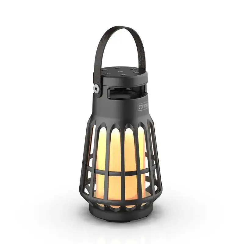 T-PHOX 2IN1 CAMPING LAMP WITH BUILT-IN LOUDSPEAKER BLACK