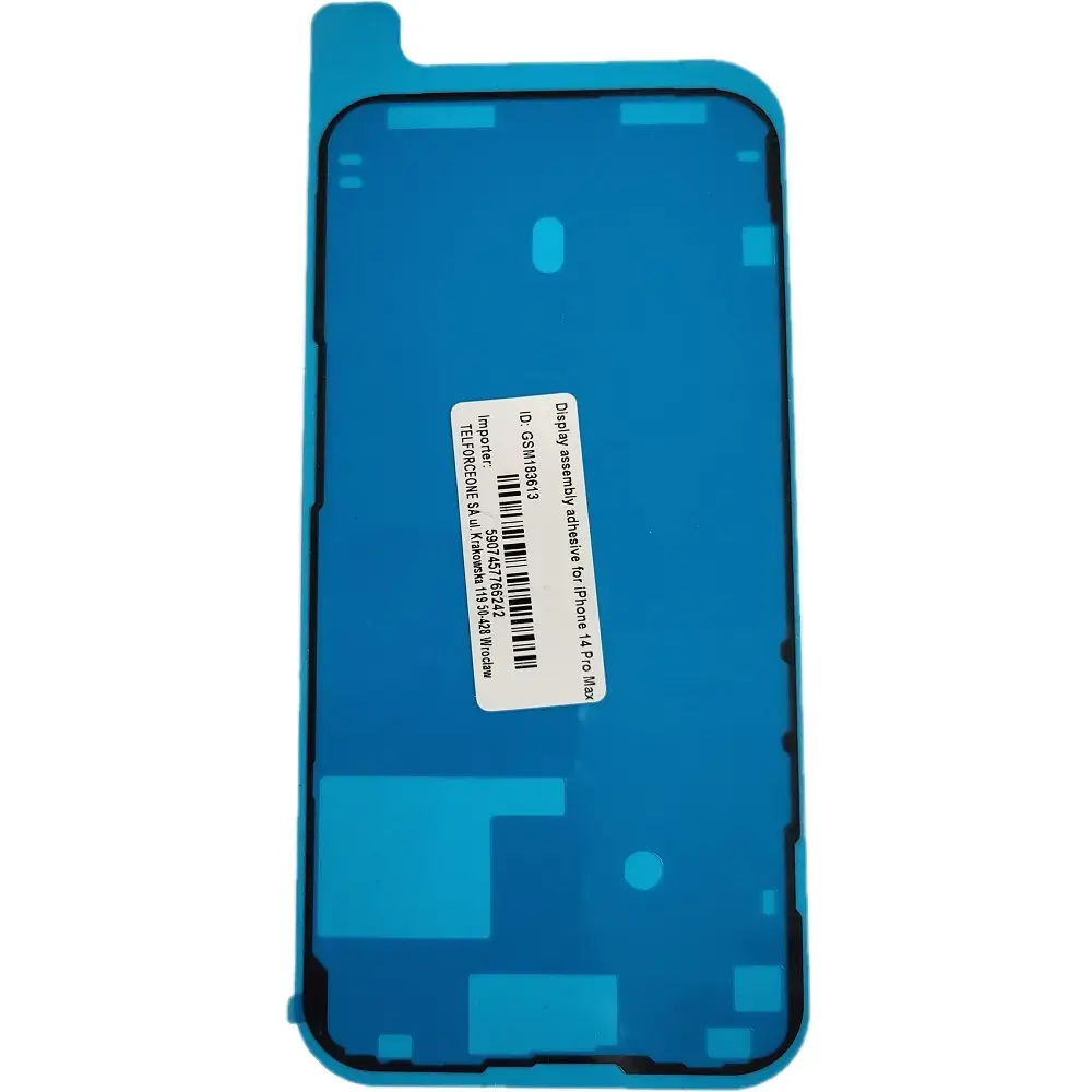 Display assembly adhesive for iPhone 14 Pro Max