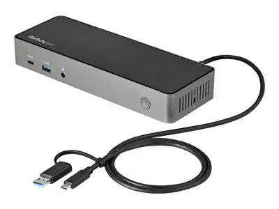 StarTech.com notebook docking station hybrid universal triple monitor