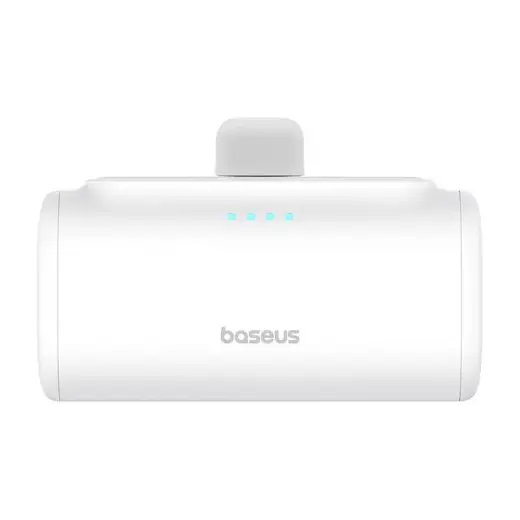 Baseus Compact ārējais akumulators (powerbank) | 5000 mAh | 20W | USB-C | balts