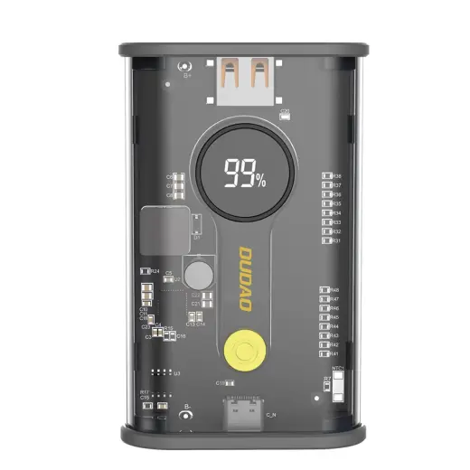 Dudao внешний аккумулятор (powerbank) 10000mAh 1xUSB-C 1xUSB-A 22.5W PD черный (K16)