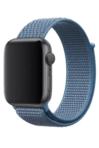 Fusion Soft Silicone watch strap for Apple Watch Series 1-4 (38-40mm) blue