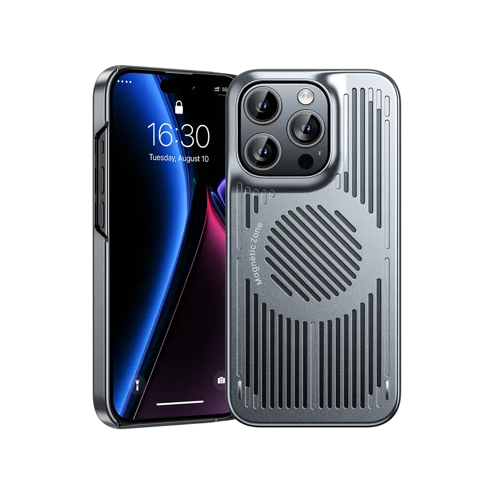 Benks Magnetic Biliz Cooling maciņš telefonam iPhone 14 Pro pelēks