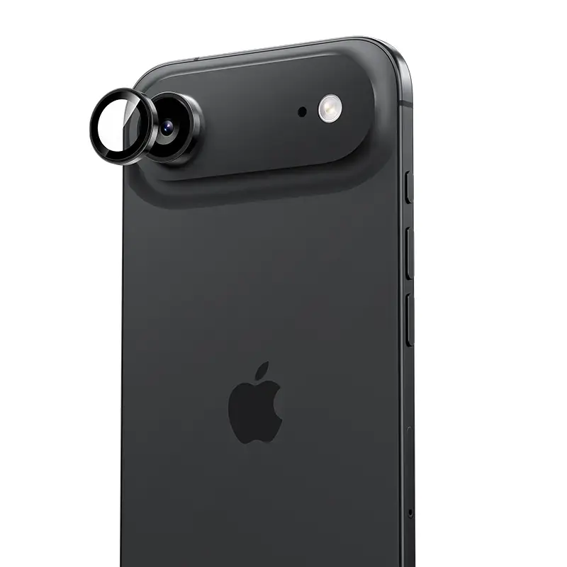Benks Tempered glass DR Sapphire Lens Protector on camera for Iphone 17 Air (lens 1 piece) black