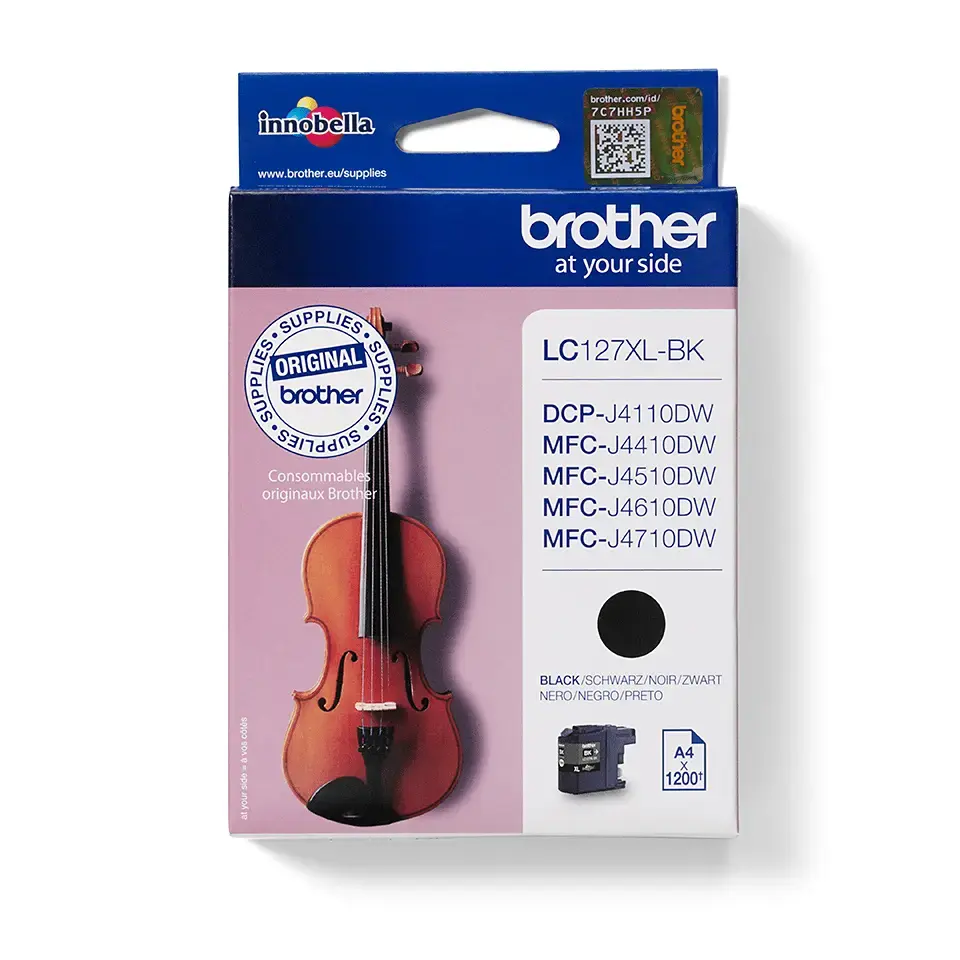 BROTHER LC127XLBK ink cartridge 1 pc(s)