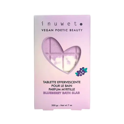 Inuwet, Blueberry, Bath Bomb, 200 g