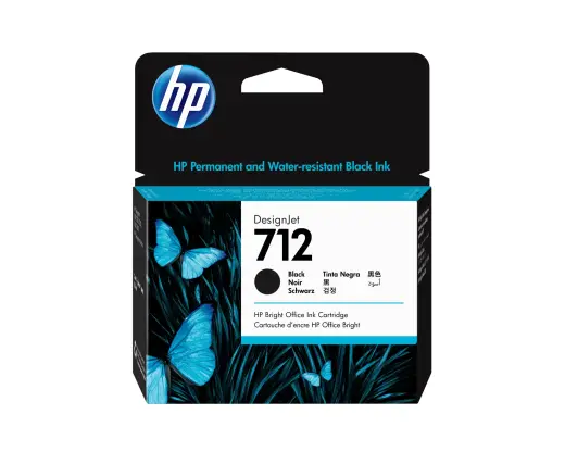 Tintes kārtridžs HP 712 3ED71A melns 80 ml