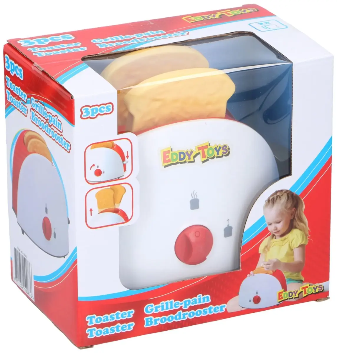 Eddy Toys Used Toaster (8711252100876)