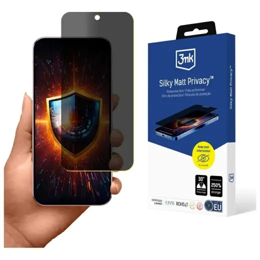 3MK Silky Matt Privacy Screen Protector for Google Pixel 9 Pro XL
