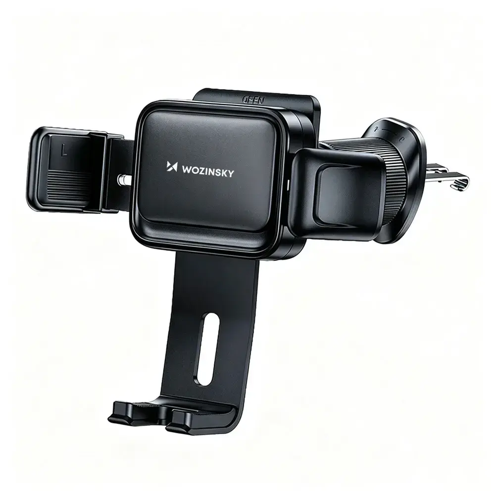Wozinsky WUS-M1 auto telefona turētājs uz gaisa deflektora 4.7-6.9" melns