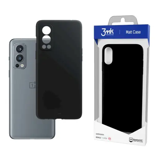OnePlus Nord 2 5G - 3mk Matt Case black