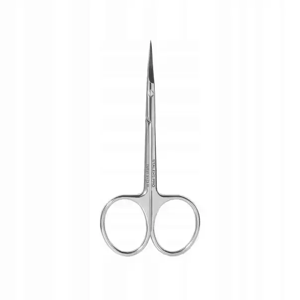 Staleks Expert 51 Type 3 Professional Cuticle Scissors with Hook - Curved Tip Cuticle Scissors