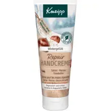 Hand cream with saffron, chestnut, and shea butter.