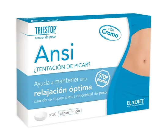 Eladiet Triestop Ansi Limon Con Cromo 30 Comp