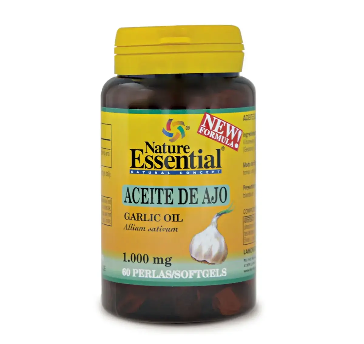 Nature Ess Garlic Oil 1000 Mg 60 Perlas