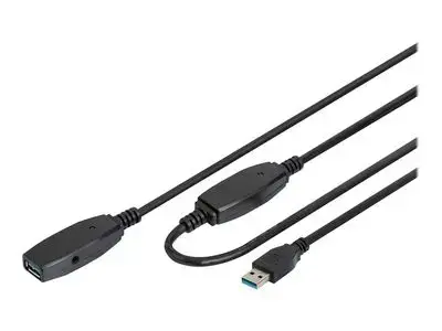 DIGITUS USB extension cable - USB Type A to USB Type A - 20 m