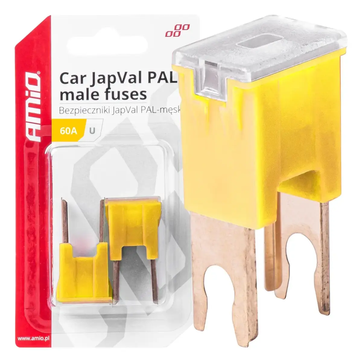 Car JapVal PAL male fuses U 60A AMIO-03409