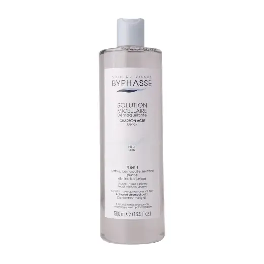 Byphasse, Byphasse, Charcoal, Makeup Removing, Micellar Water, 500 ml