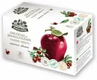 Tēja ŽOLYNĖLIS, augļu tēja "Summer Taste" ar ābolu un dzērvenēm, 50g (2,5g x 20gb)