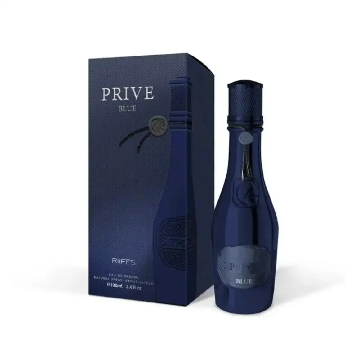 Perfume árabe Riffs Privé Blue De 100 Ml Unisex