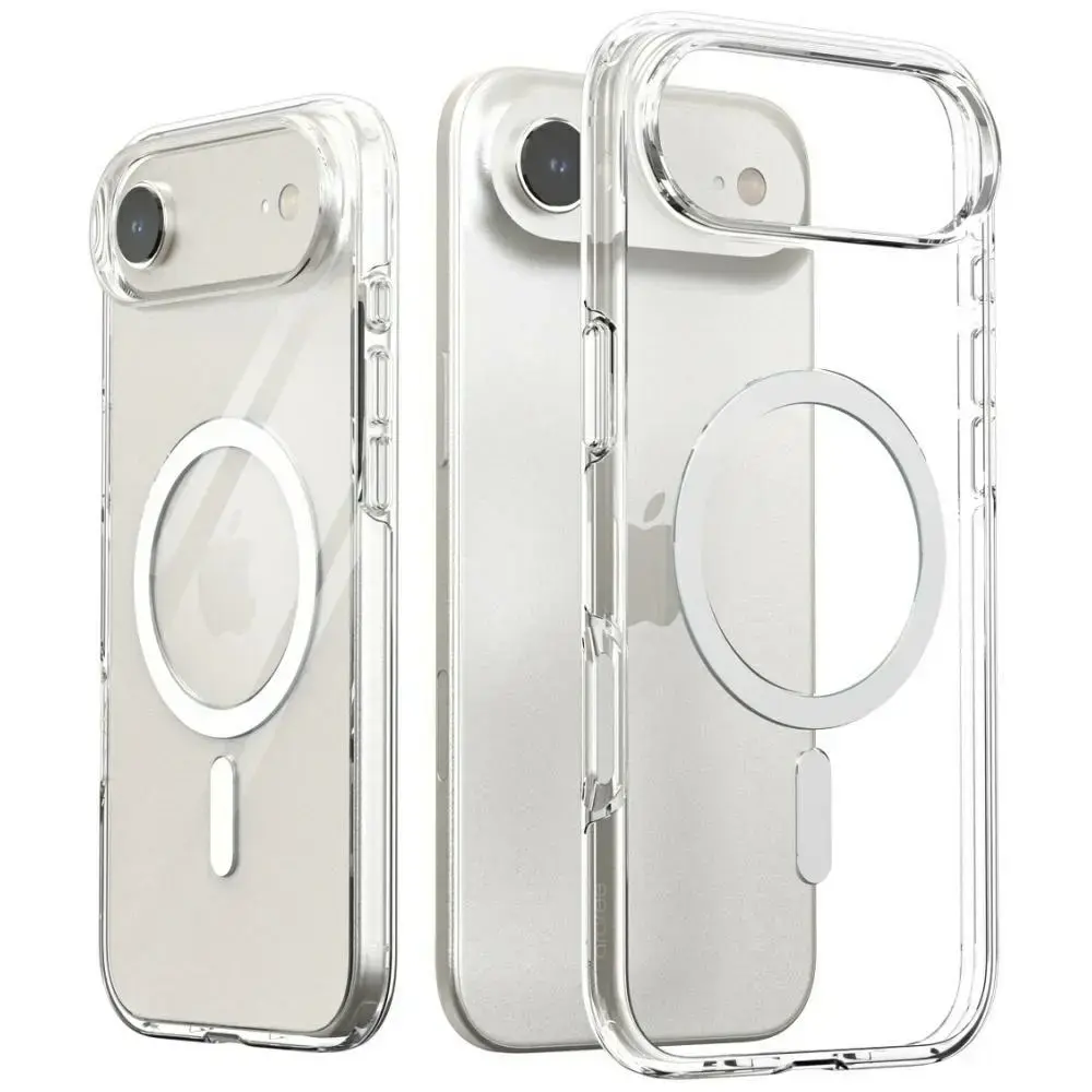 Araree Duple M MagSafe Case for iPhone 17 Air Transparent