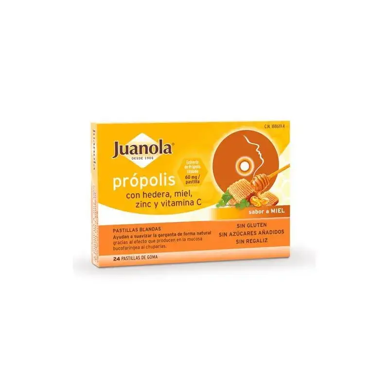 JUANOLA Hedera Propolis Honey Flavor 24