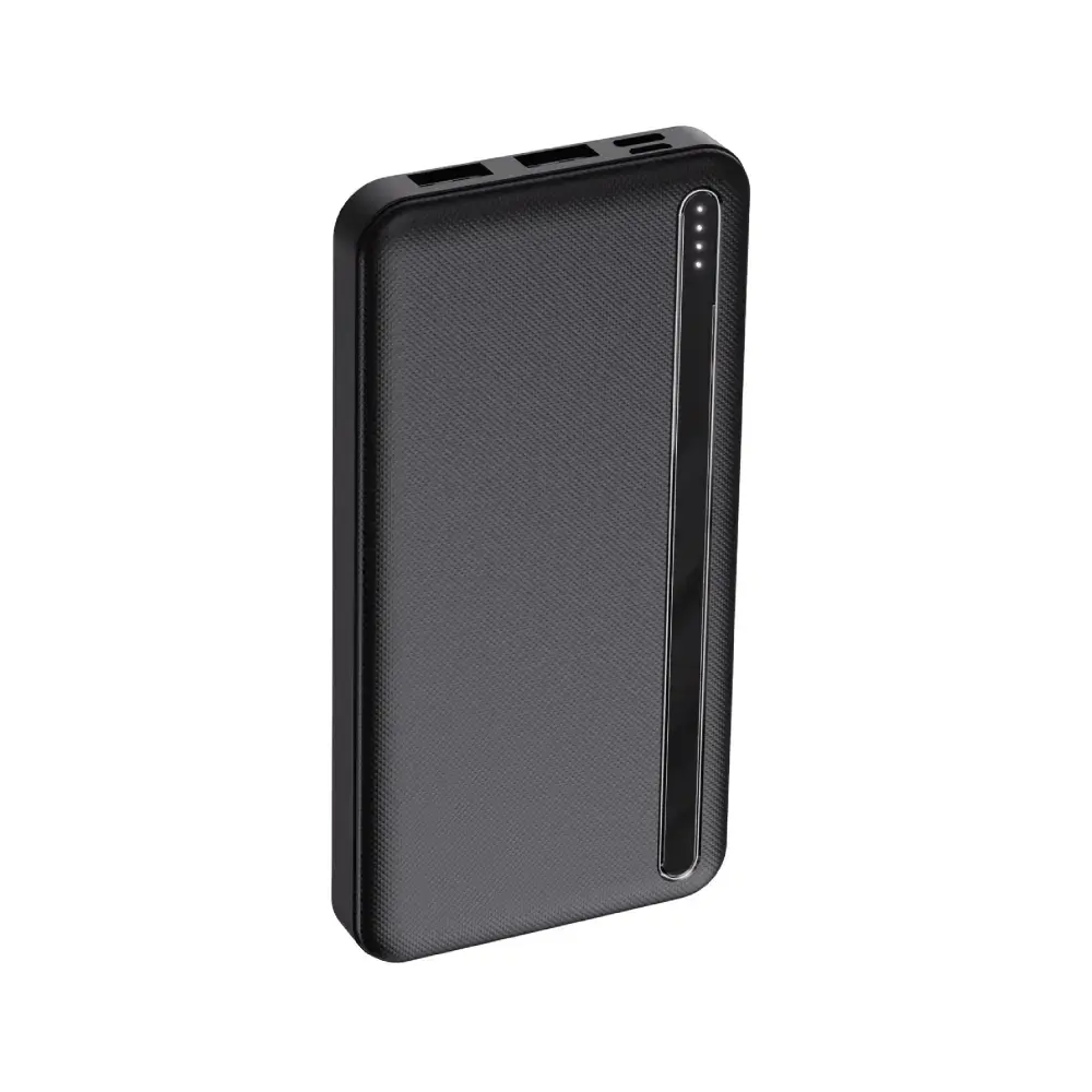 Setty PB1-100 ārējais akumulators (powerbank) | 10000 mAh | USB-A, Micro USB, USB-C | balts
