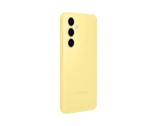 Samsung Silicone telefoni ümbris Samsung Galaxy S24 FE (S721) kollane (Kahjustatud pakend)