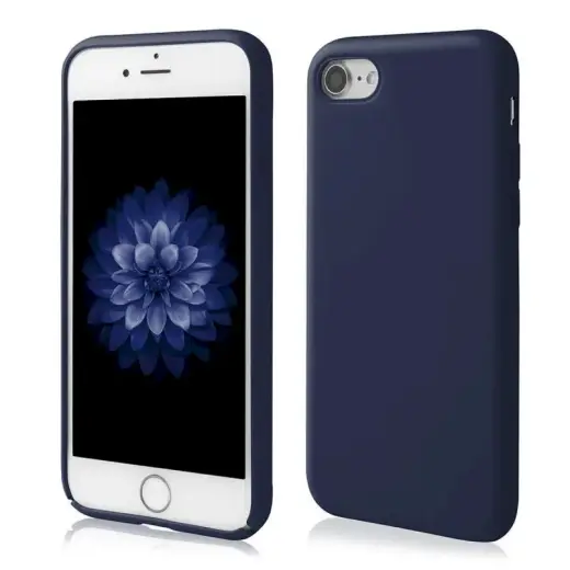 Fusion Elegance Fibre Protect Silicone Case For Apple iPhone 7 | 8 | SE 2020 Blue