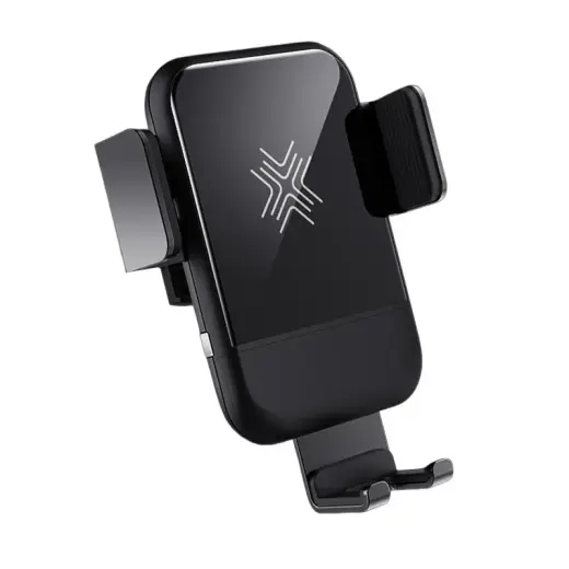 Rock Magnetic gravity car holder EDZ-03 induction to air vent black