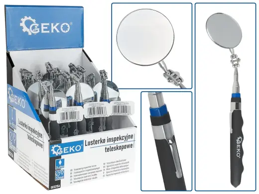 Teleskoopiline kontrollpeegel 24-69cm - Display Box (12 tk)