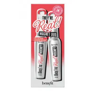 Benefit They're Real Magnet Mascara Duo 2.0 Black 2 Pcs