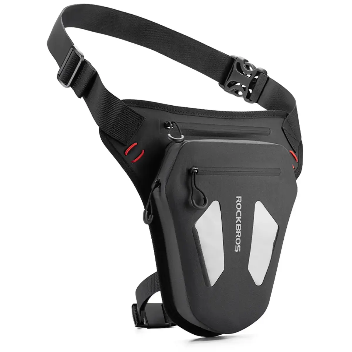 Rockbros Motorcycle Bag for Leg, Thigh, Waist, Shoulder - Black