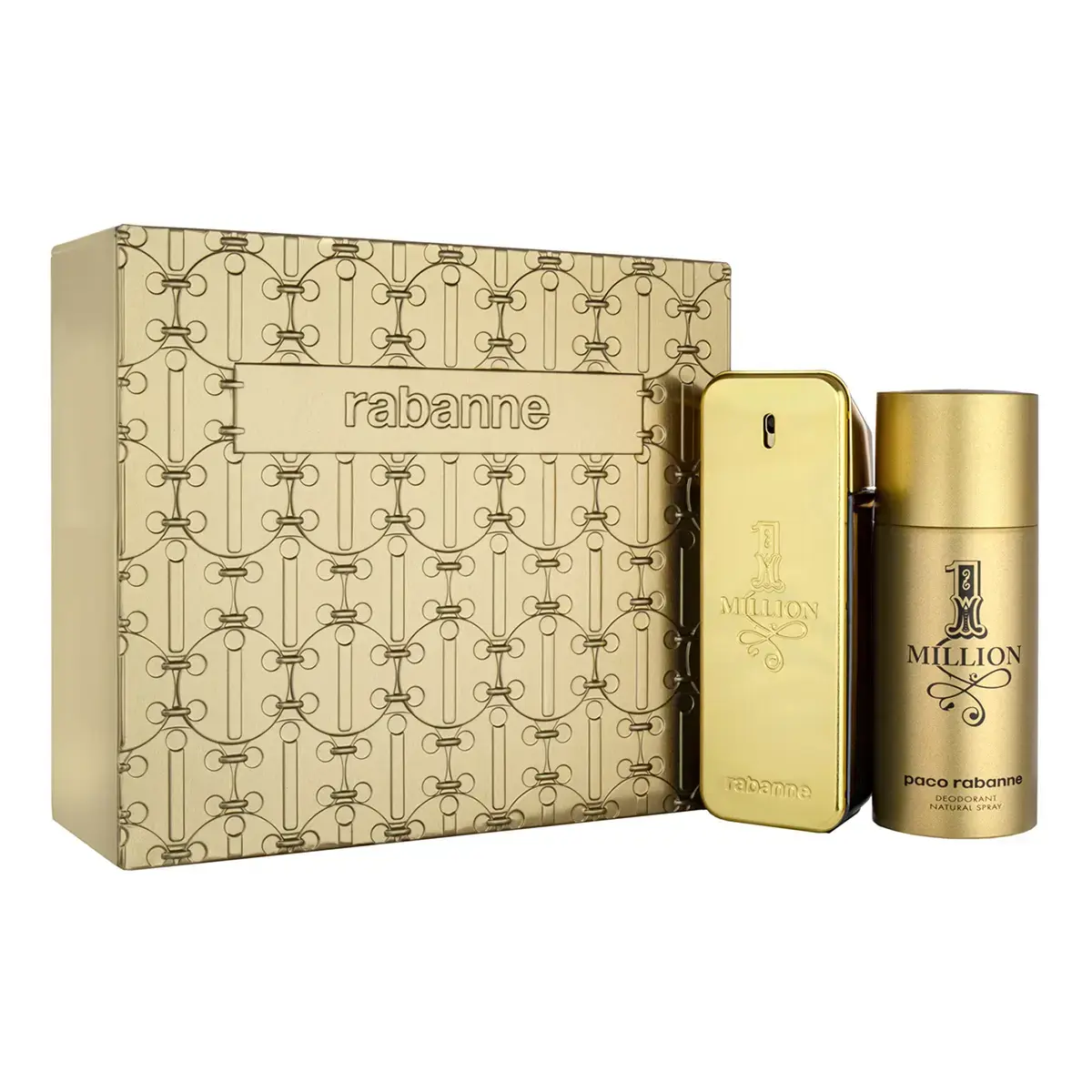 Set Paco Rabanne: 1 Million, Eau De Toilette, For Men, 50 ml + 1 Million, Deodorant Stick, For Men, 75 ml