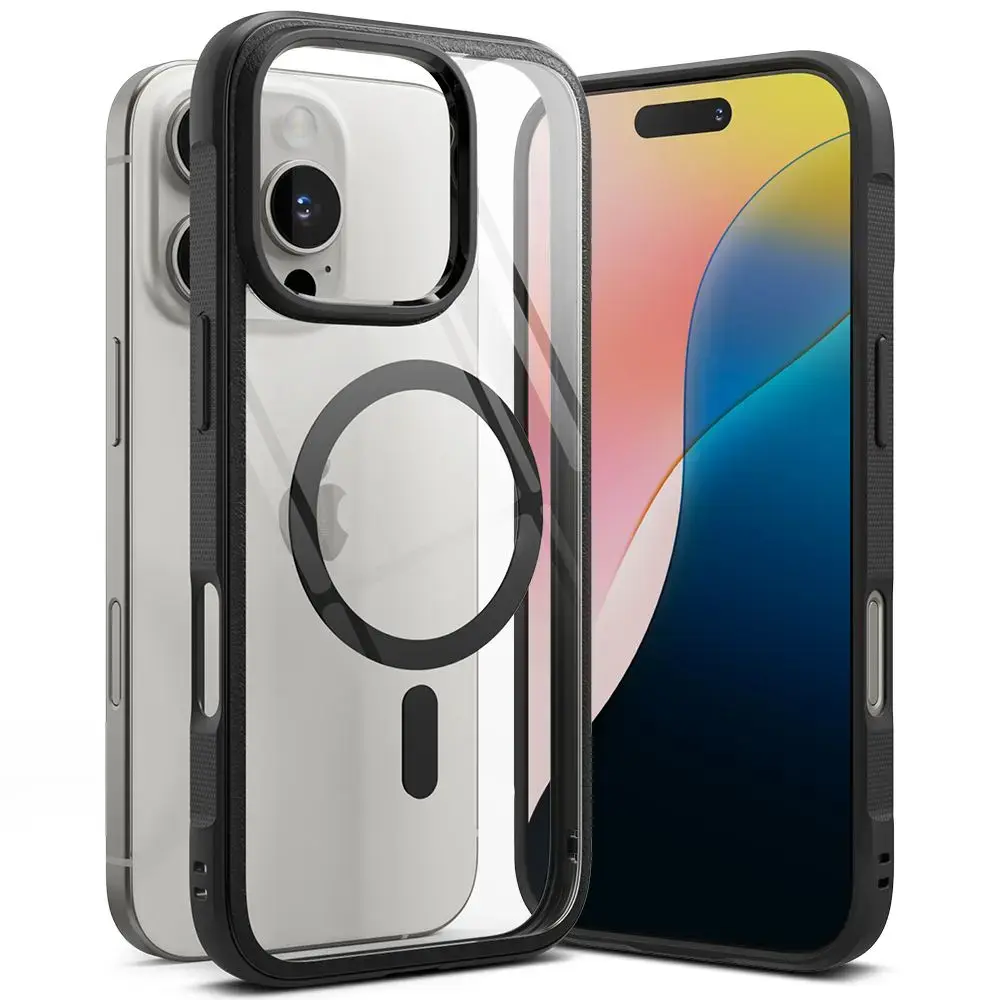 RINGKE FUSION BOLD MAGNĒTISKAIS MAGSAFE IPHONE 16 PRO MAX MELNS