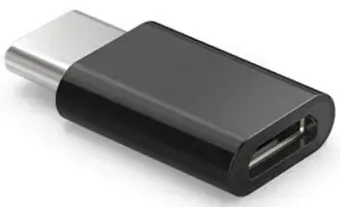 SAVIO data transfer and charging cable | USB-C to Micro USB | black