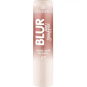 Essence Blur Soufflé Sheer Nude Lip Balm - Balzám na rty 3 g 06 Nude Cocoa