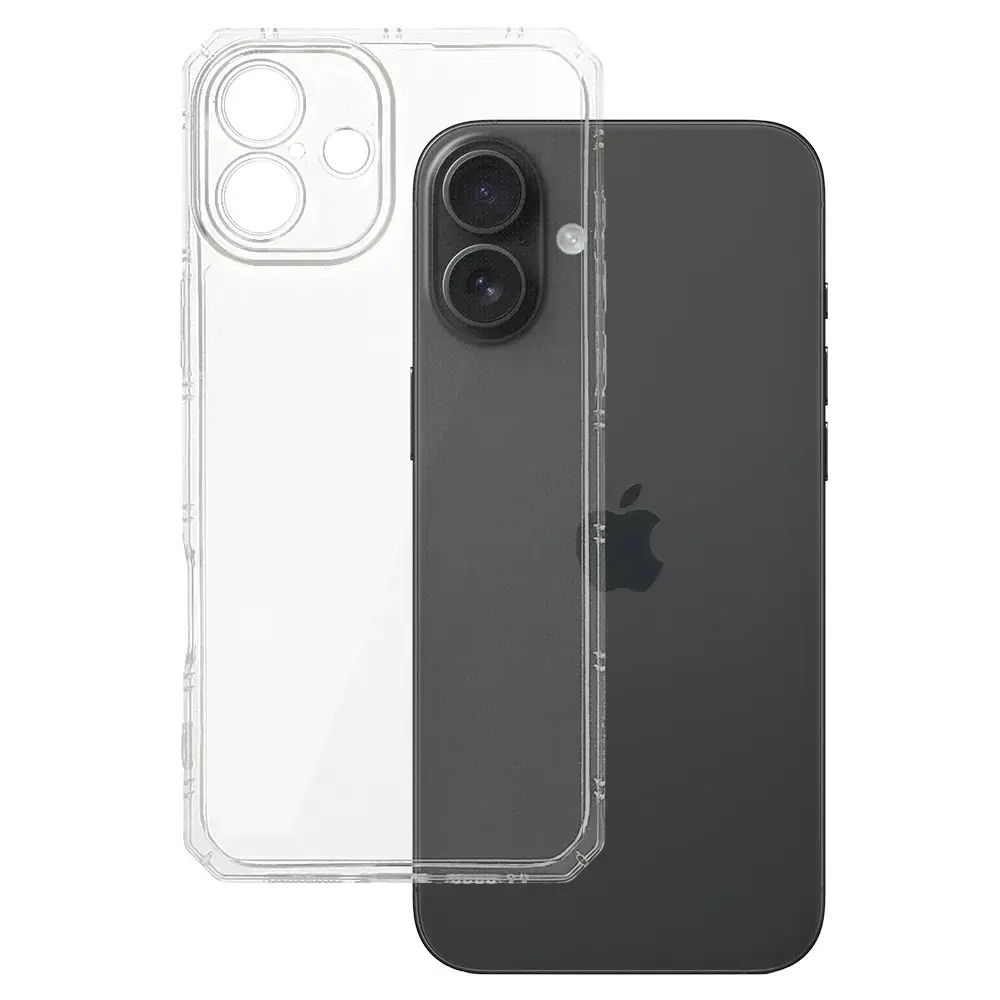 Armor Antishock Case for Iphone 16 Plus transparent