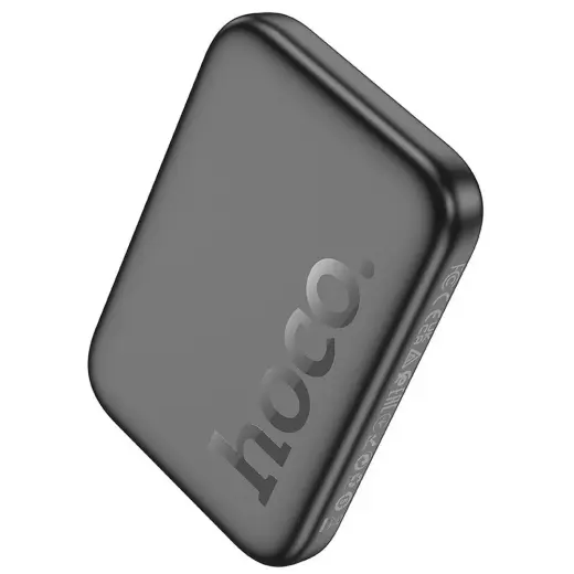 Hoco J117 ārējais akumulators (powerbank) | 5000 mAh | 18W | PD, QC | MagSafe, Wireless | melns