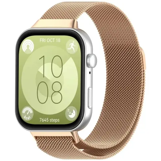 Beline Saiboro viedpulksteņa siksniņa priekš Huawei Watch Fit 3/4/4 Pro/5/5 Pro | silikons | rozā