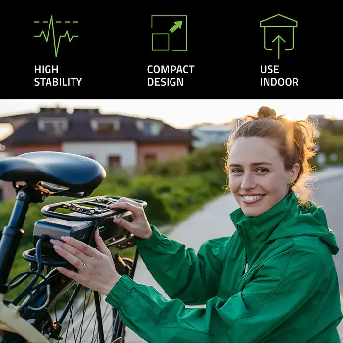 Qoltec Fast Charger for e-bike 36V | 42V | 2A | GX12-3Pin +power cable