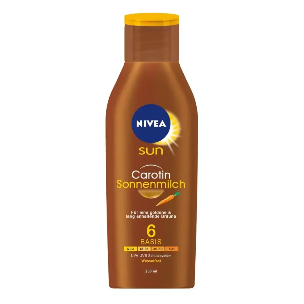 NIVEA Tropical Bronze Tanning Milk SPF 6 200 Ml