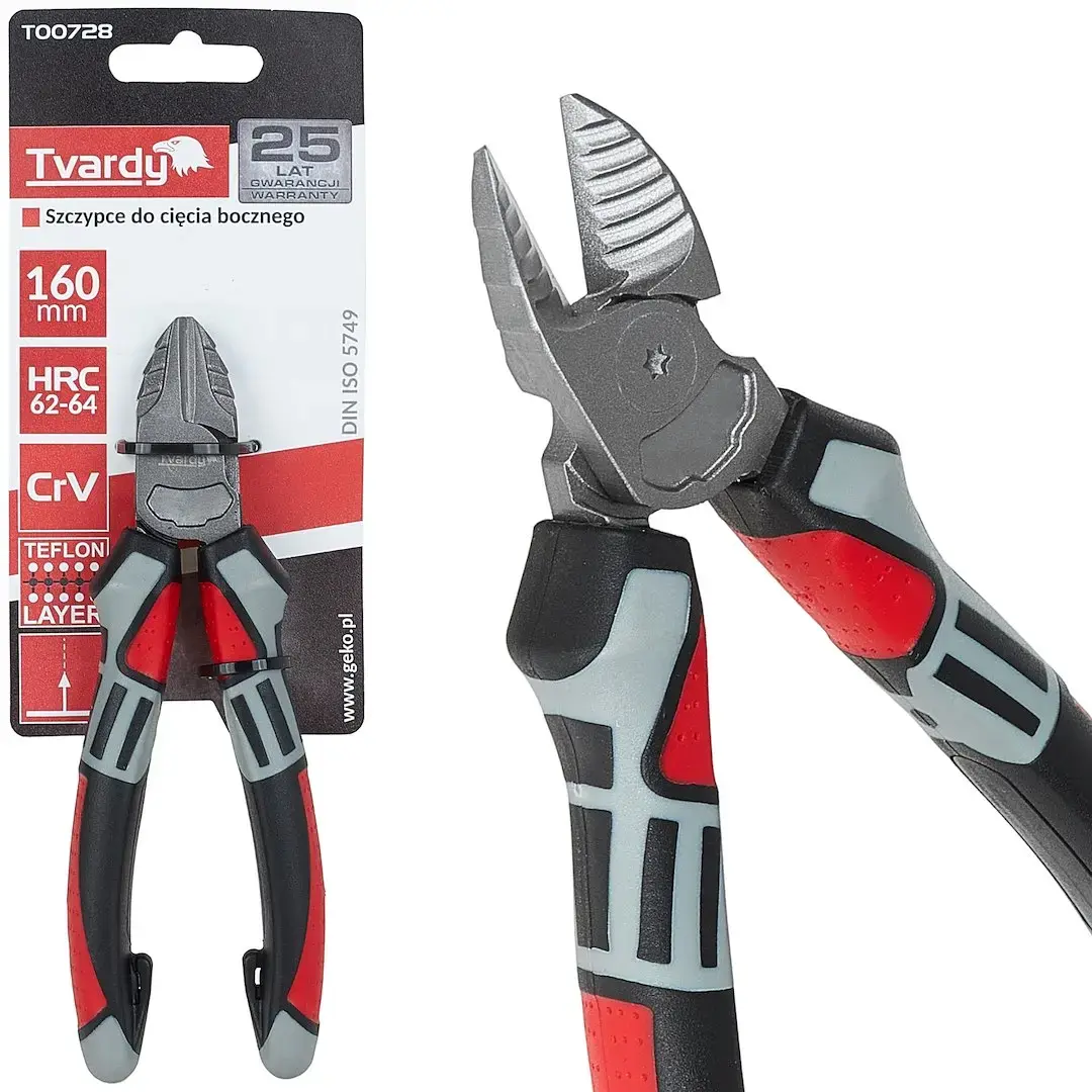 Šoninės kirpimo replės 160mm CrV