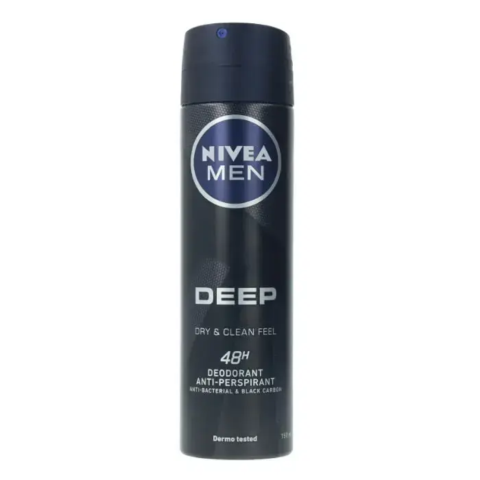Nivea Men`s Deep Black Carbon Deodorant