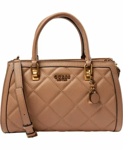 Guess, Abey, Textile Bag, Beige, HWQB8558060, For Women