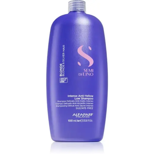 Alfaparf Semi Di Lino Intense Anti-Yellow Shampoo 1000 Ml